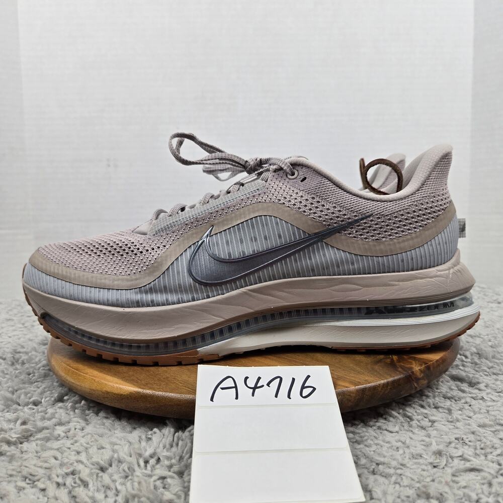 Nike Mens 15 Air Zoom Pegasus Premium College Grey Gum Brown Gym Running Shoe